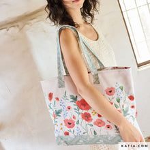 Cargar imagen en el visor de la galería, Panel bolso Poppies