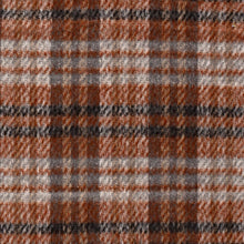 Cargar imagen en el visor de la galería, 16€/m Jacquard cepillado Cuadros Ladrillo