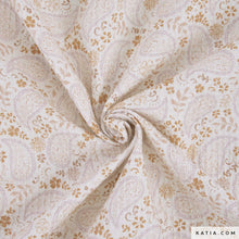 Cargar imagen en el visor de la galería, 20€/m Waffle print Paisley
