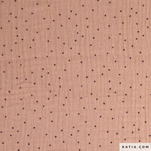 Cargar imagen en el visor de la galería, 13€/m muselina dots