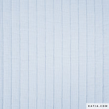 Cargar imagen en el visor de la galería, 22€/m Muselina Acolchada azul bebé