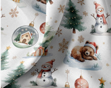 Cargar imagen en el visor de la galería, Navidad fondo blanco nieve
