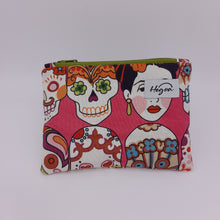 Cargar imagen en el visor de la galería, Monedero Frida &amp; Skull rosa
