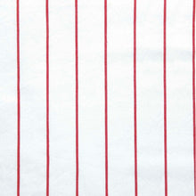 Cargar imagen en el visor de la galería, 18€/m Stripes cotton Nautic red ecru
