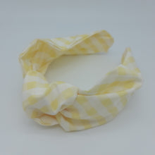 Cargar imagen en el visor de la galería, Diadema vichy amarillo

