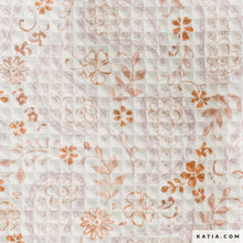 Cargar imagen en el visor de la galería, 20€/m Waffle print Paisley
