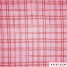 Cargar imagen en el visor de la galería, 17€/m Neon plaid Fuchsia
