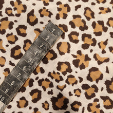 Cargar imagen en el visor de la galería, 11€/metro animal print marron
