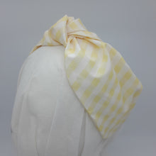 Cargar imagen en el visor de la galería, Diadema vichy amarillo
