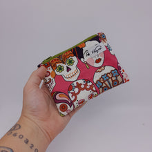 Cargar imagen en el visor de la galería, Monedero Frida &amp; Skull rosa
