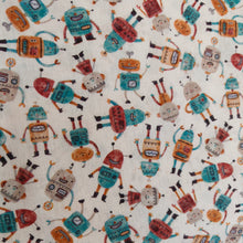 Cargar imagen en el visor de la galería, 10€/metro Popelín robots
