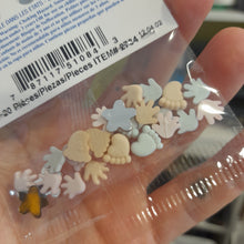 Cargar imagen en el visor de la galería, Apliques mini pies
